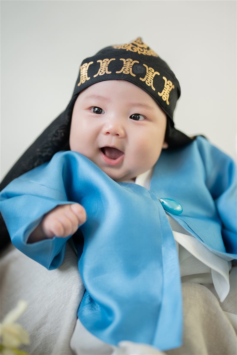 백일 예시 사진