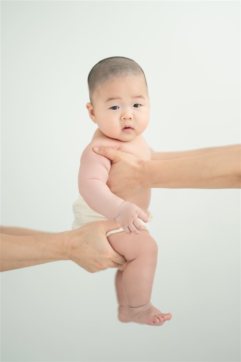 백일 예시 사진