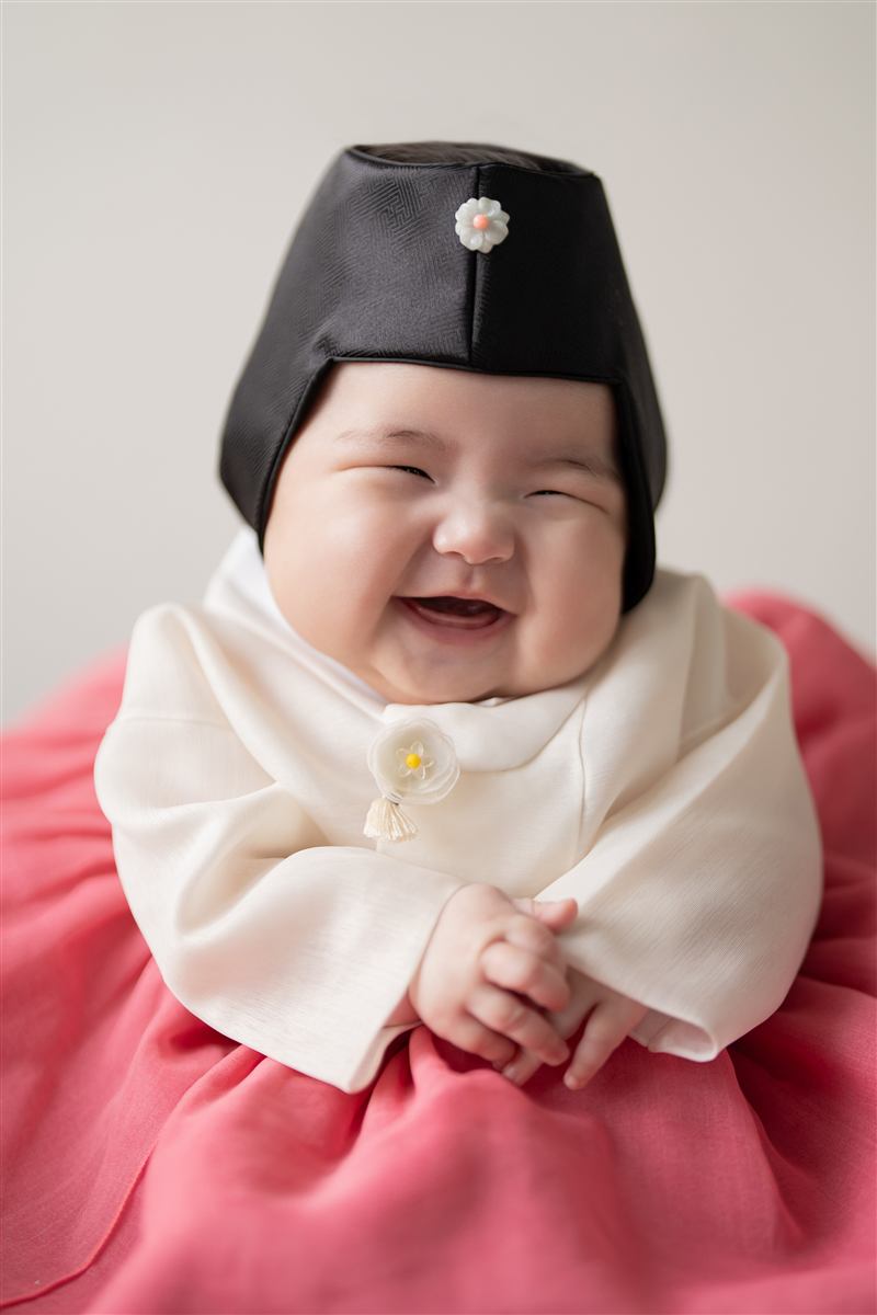 백일 예시 사진